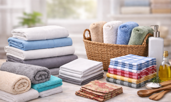Towels and Napkins Export from India